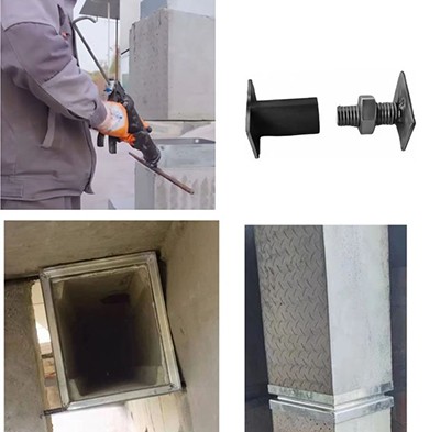 免抹灰装配式排烟气道安装